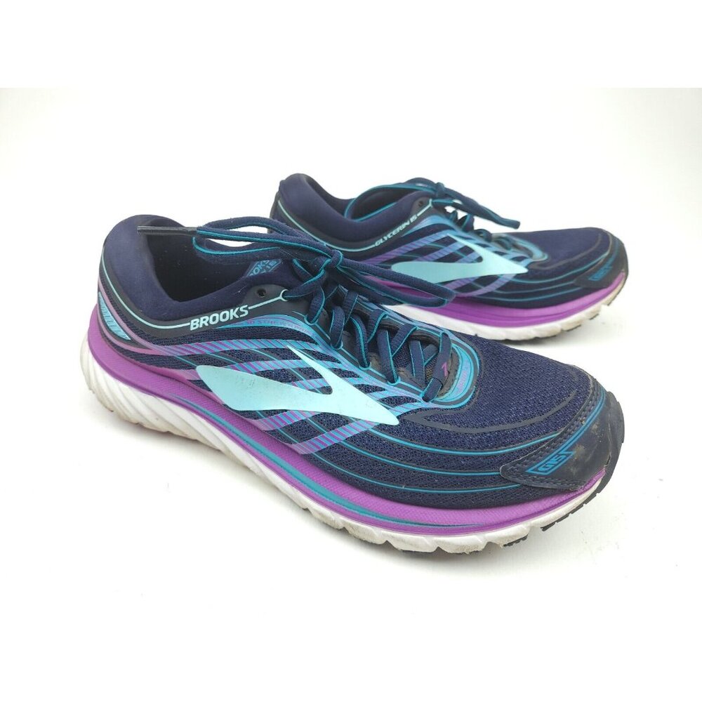 Brooks Glycerin 15 Women’s Size 9 Blue Purple Running Athletic Shoes - Picture 6 of 11
